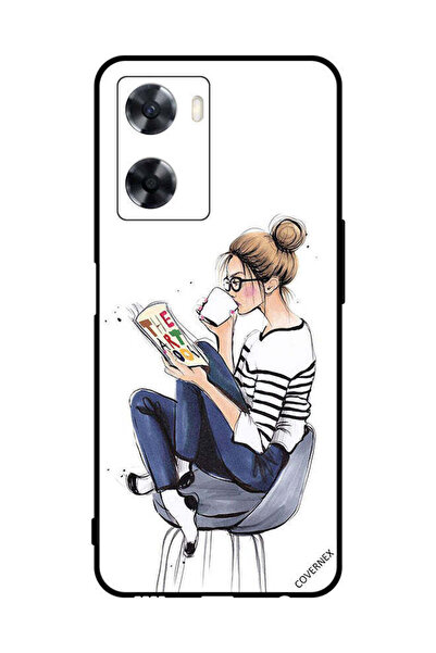 Covernex غطاء حماية لهاتف Oppo A77 4G - قراءة كتاب الفن