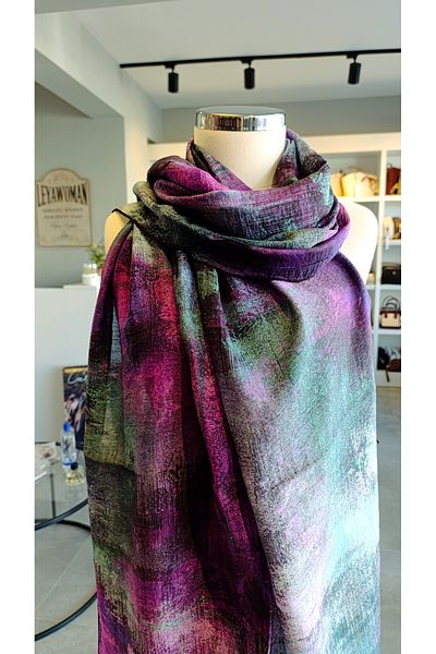 La Boutique Eşarp La Bouti̇que 100% Bamboo Summer Series Shal