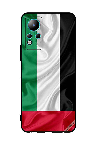 Covernex غطاء حماية لجهاز Infinix Note 11 - قماش علم الإمارات العربية المتحدة