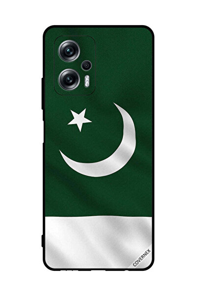 Covernex غطاء حماية لهاتف شاومي بوكو X4 GT بعلم باكستان عمودي
