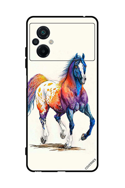 Covernex غطاء حماية لهاتف شاومي بوكو M5 4G - رسمة حصان