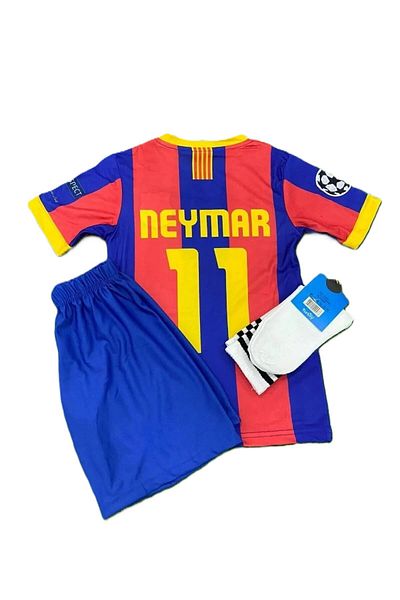 yenteks Barcelona Bordeaux Culoare Neymar Jr 2011 Tricou Copii Echipa cu șosete Cadou