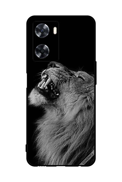 Covernex غطاء حماية لهاتف Oppo A57s - أسد مبتهج