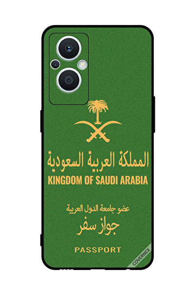 Covernex غطاء حماية لهاتف Oppo Reno 7 Z 5G جواز سفر المملكة العربية السعودية
