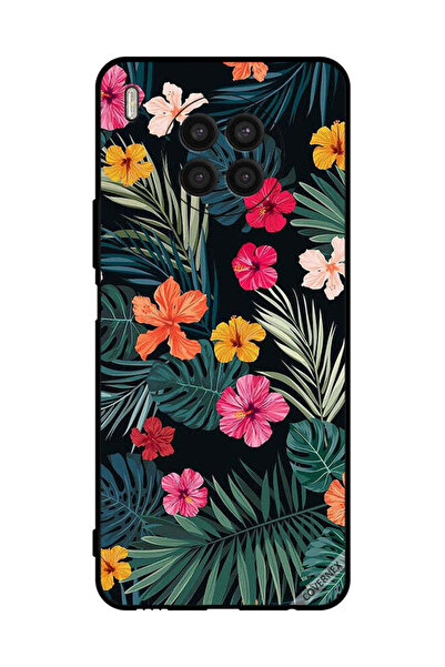 Covernex غطاء حماية لهاتف Honor 50 lite متعدد الألوان زهور وريش