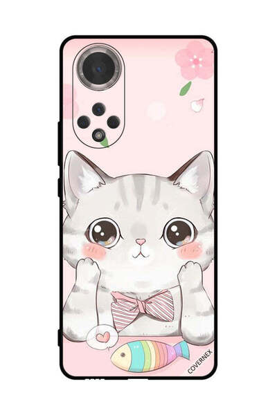 Covernex غطاء حماية لهاتف Honor 50 Cat And Fish