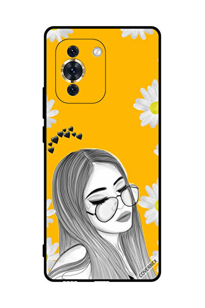 Covernex غطاء حماية لهاتف هواوي نوفا 10 برو - فن نظارات للبنات