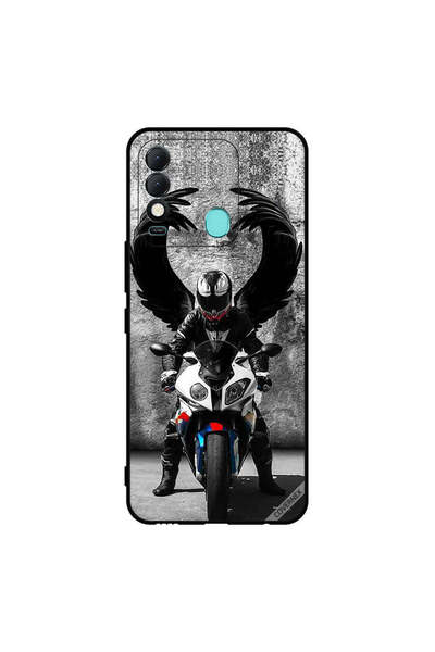 Covernex غطاء حماية لهاتف Tecno Spark 8 Winger Bike Lover