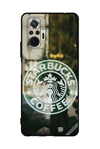 Covernex غطاء حماية لهاتف شاومي ريدمي نوت 10 برو - ستاربكس كوفي لافر