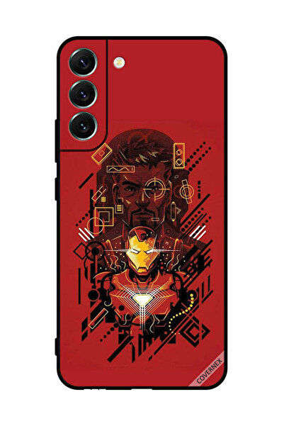 Covernex غطاء حماية لهاتف سامسونج S22+ 5G، رسم الرجل الحديدي
