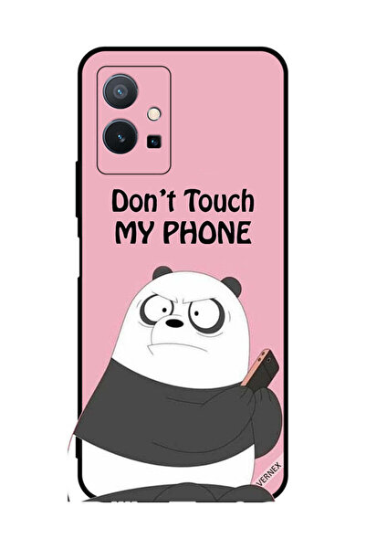 Covernex Protective Case Cover For vivo T1 5G Don't Touch My Phone Panda