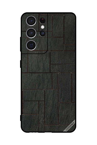 Covernex غطاء حماية لهاتف سامسونج S21 Ultra 5G بنمط جدار حجري