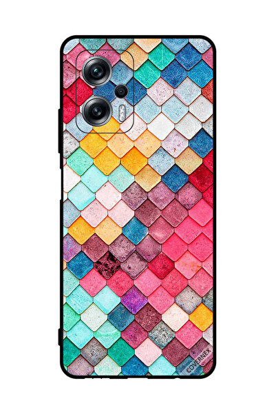 Covernex غطاء حماية لهاتف Xiaomi Poco X4 GT بنمط مربع ماسي