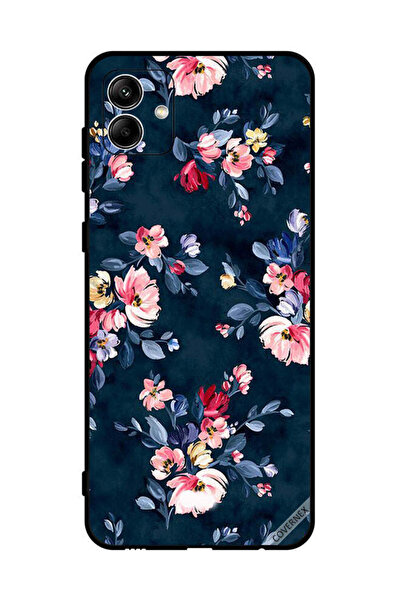 Covernex غطاء حماية لهاتف سامسونج جالاكسي A04 4G مزين برسومات زهور مرسومة يدويًا