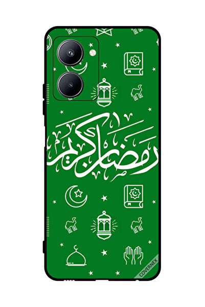 Covernex غطاء حماية لهاتف Realme C33 - رمضان كريم - أخضر