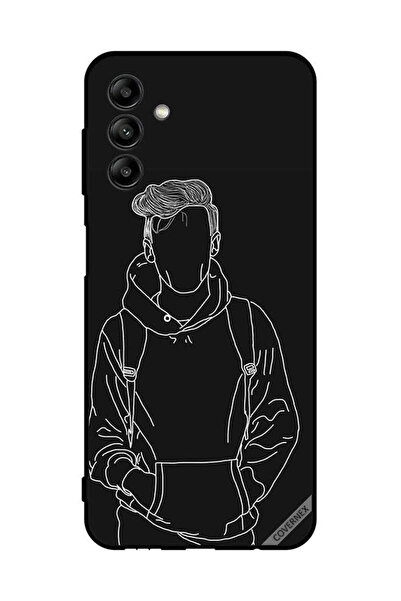 Covernex غطاء حماية لهاتف سامسونج جالاكسي A04s رسم جاكيت بوي