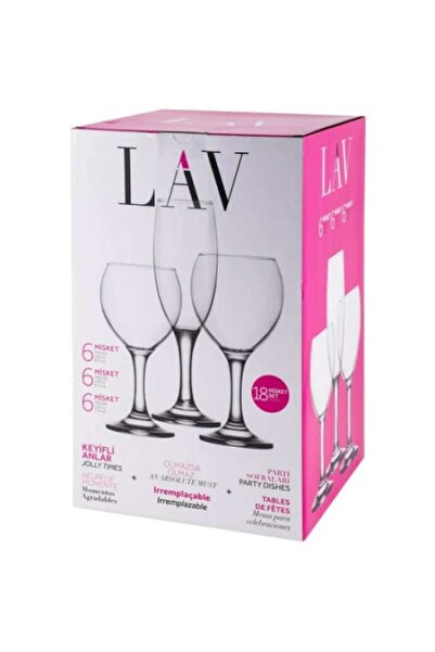 LAV Set 18 glasses LAV Misket