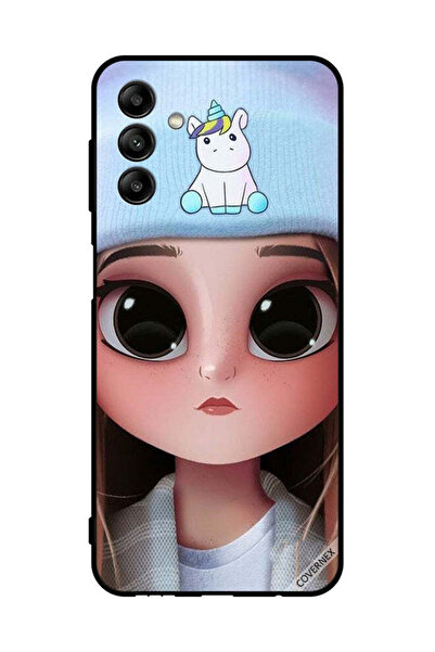 Covernex غطاء حماية لهاتف سامسونج جالاكسي A04s بتصميم فتاة يونيكورن لطيفة