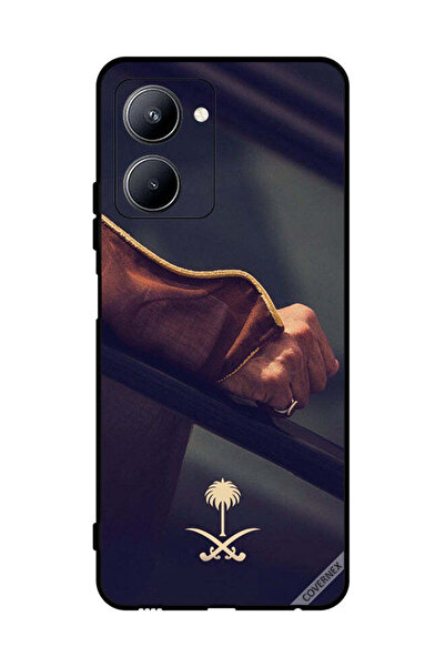 Covernex غطاء حماية لهاتف Realme C33 مع علامة المملكة العربية السعودية