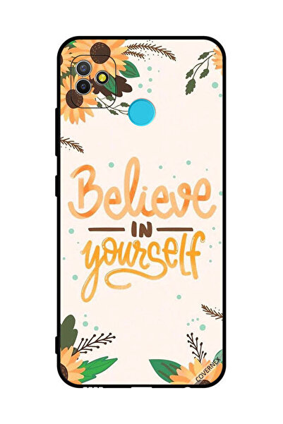 Covernex غطاء حماية لهاتف تكنو بوب 5 - صدّق نفسك - زهور الشمس