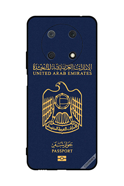 Covernex غطاء حماية لهاتف هواوي نوفا واي 90 بنمط جواز سفر الإمارات العربية ال...