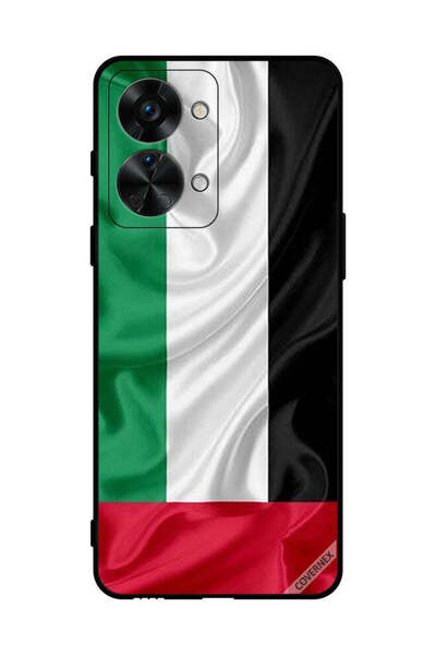 Covernex غطاء حماية لهاتف OnePlus NORD 2T - قماش علم الإمارات العربية المتحدة