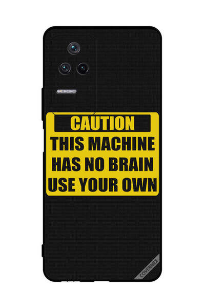 Covernex غطاء حماية لهاتف Xiaomi Poco F4 5G تحذير: هذا الجهاز ليس له عقل