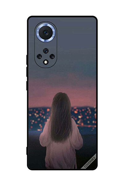 Covernex غطاء حماية لهاتف Honor 50 Pro - فتاة واقفة