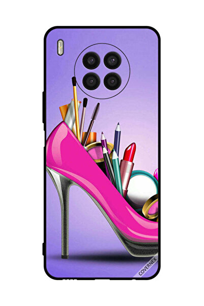 Covernex Protective Case Cover For Honor 50 lite Shoe With Makeup