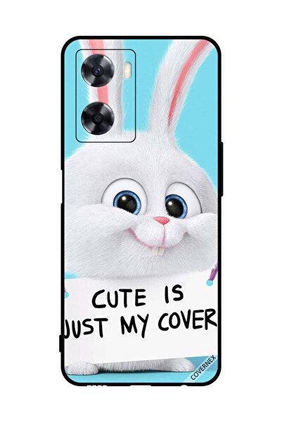 Covernex غطاء حماية لهاتف Oppo A57s - أرنب لطيف - غطاء مثالي