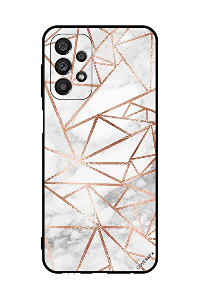 Covernex غطاء حماية لهاتف سامسونج جالاكسي A23 5G بنمط رخامي وورق جدران