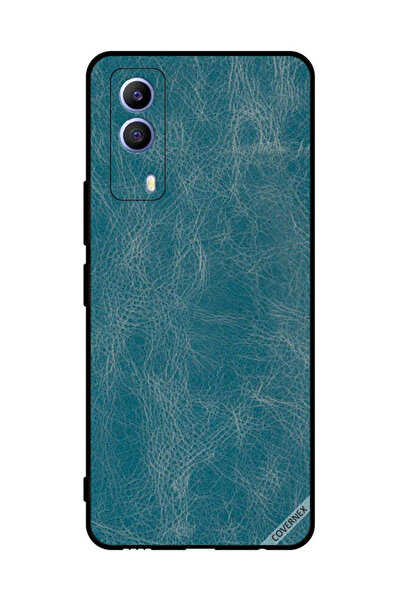 Covernex غطاء حماية لهاتف vivo T1x بنمط جلدي