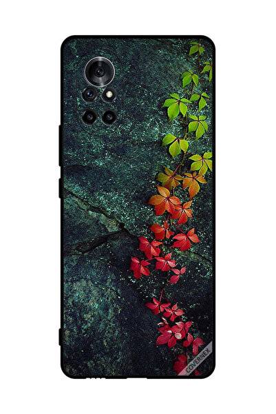 Covernex غطاء حماية لهاتف هواوي نوفا 8 - أوراق جميلة