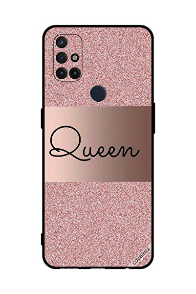 Covernex غطاء حماية لهاتف OnePlus Nord N10 5G بخلفية لامعة من Queen Glitters