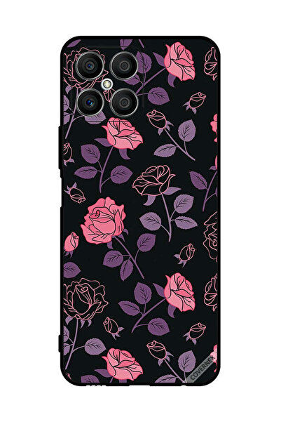 Covernex غطاء حماية لهاتف Honor X8 - رسم زهور