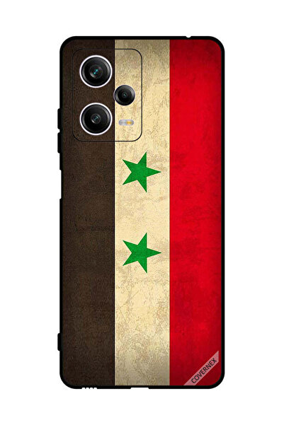 Covernex غطاء حماية لهاتف شاومي ريدمي نوت 12 برو علم سوريا