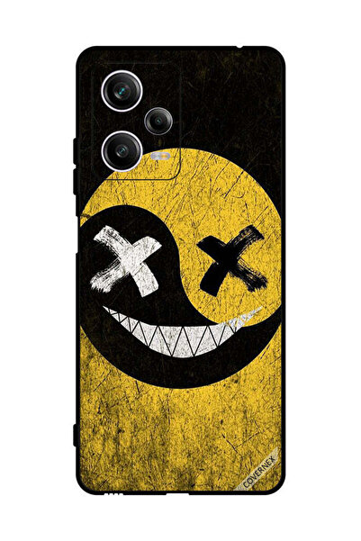 Covernex غطاء حماية لهاتف شاومي ريدمي نوت 12 برو برسومات وجه مارشميلو