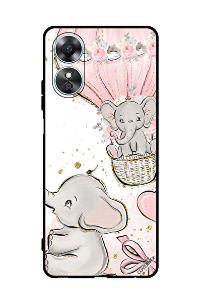 Covernex غطاء حماية لهاتف Oppo A17 - فن الفيلة الصغيرة