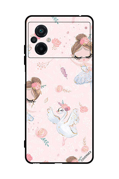 Covernex غطاء حماية لهاتف شاومي بوكو M5 4G - فتاة وزهور