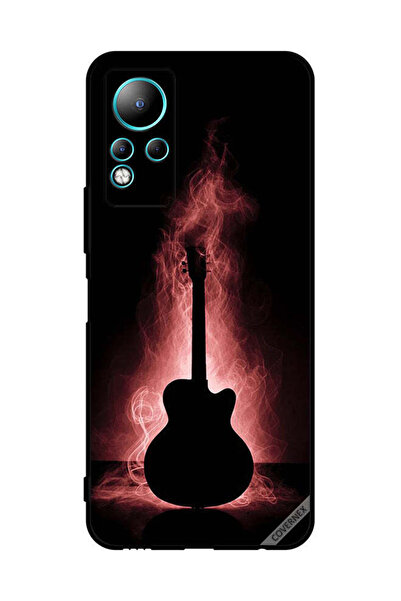 Covernex غطاء حماية لهاتف Infinix Note 11 بتصميم انعكاس الجيتار في الظلام