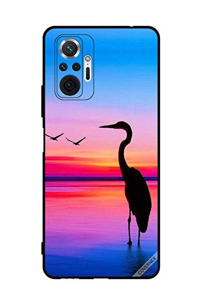 Covernex غطاء حماية لهاتف شاومي ريدمي نوت 10 برو - شوك وطيور