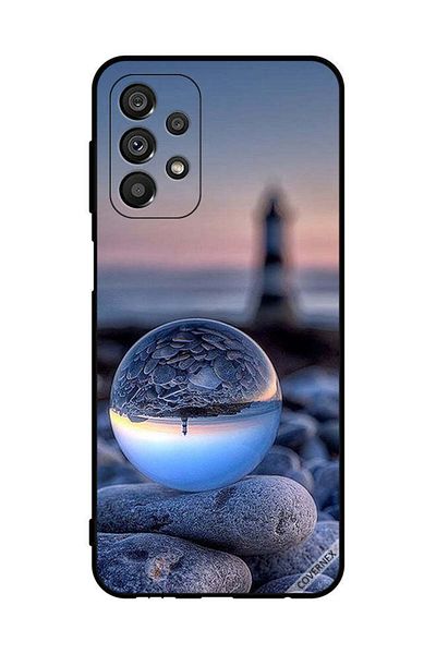 Covernex غطاء حماية لهاتف سامسونج جالاكسي A23 5G، تصوير رائع للطبيعة في زجاج دائري
