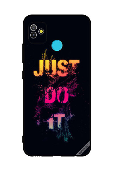 Covernex غطاء حماية لهاتف تكنو بوب 5 - مطبوع عليه Just Do It - ملون