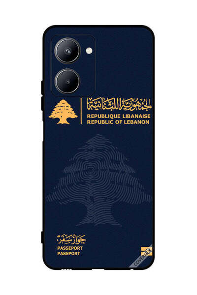 Covernex غطاء حماية لهاتف Realme C33 جواز سفر لبناني