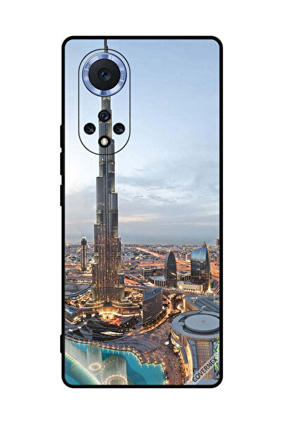 Covernex غطاء حماية لهاتف Honor 50 Pro منظر جميل لوسط مدينة دبي