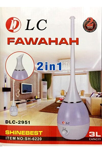 DLC ناشر رائحة كهربائي مزود بأضواء - مرطب رائحة بالموجات فوق الصوتية