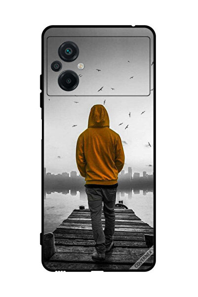 Covernex غطاء حماية لهاتف شاومي بوكو M5 4G - فتى حزين يمشي