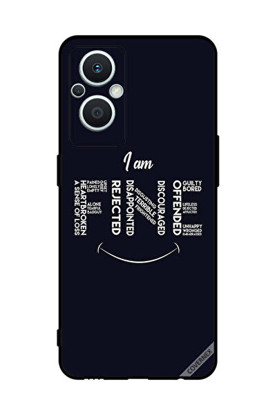 Covernex غطاء حماية لهاتف Oppo Reno 7 Z 5G بخط اليد أنا بخير