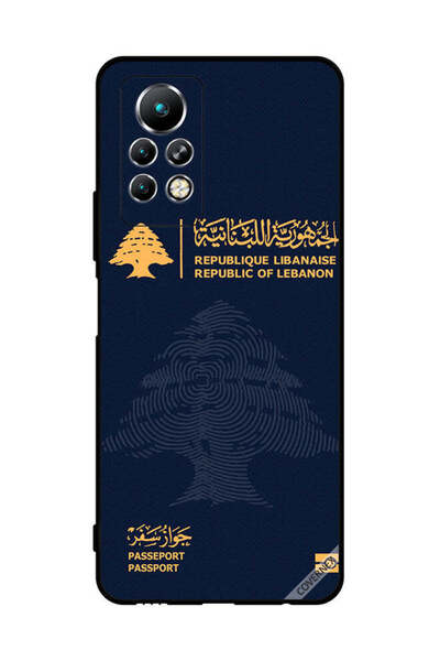Covernex غطاء حماية لهاتف Infinix Note 11 Pro جواز سفر لبناني