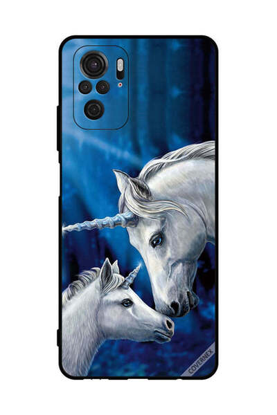 Covernex غطاء حماية لهاتف شاومي ريدمي نوت 10 4G - محب يونيكورن - طفل يونيكورن